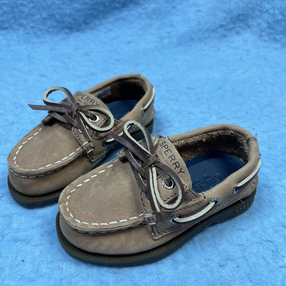 Sperry Kids Brown Moccasins Size 6M